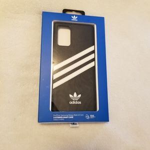 Adidas New Phone Case For Samsung Galaxy Note 6.3" Black w/ 3-Stripes & Logo